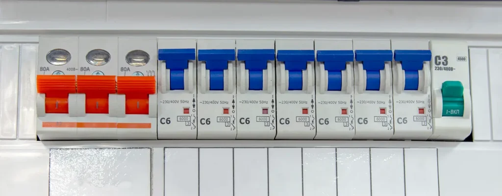 Consumer unit switches